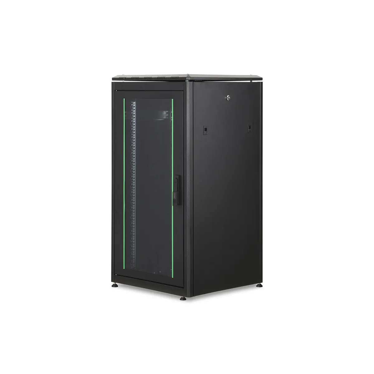 Assmann DN-19 22U-6/6-B-1 szabadonálló állvány 22U 800 kg IP20 fekete #1