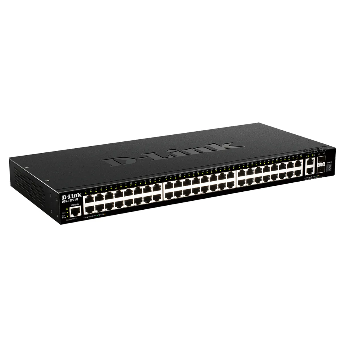 D-Link DGS-1520-52E 52-portos gigabites menedzselt kapcsoló 50 RJ-45, 2x 10G, 2x SFP L3 #1
