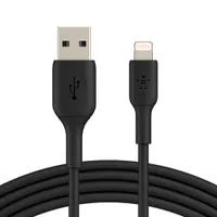 Belkin CAA001BT1MBK Lightning-USB-A kábel 1 m MFi-tanúsított