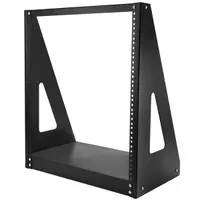 Startech.com 2POSTRACK12 2-postos szabadonálló rack keret 12U 160 kg fekete