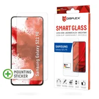 E.V.I. 01641 Displex smart glass Átlátszó edzett üveg Galaxy S21 FE száraz alkalmazás ütésálló karcolásálló porálló