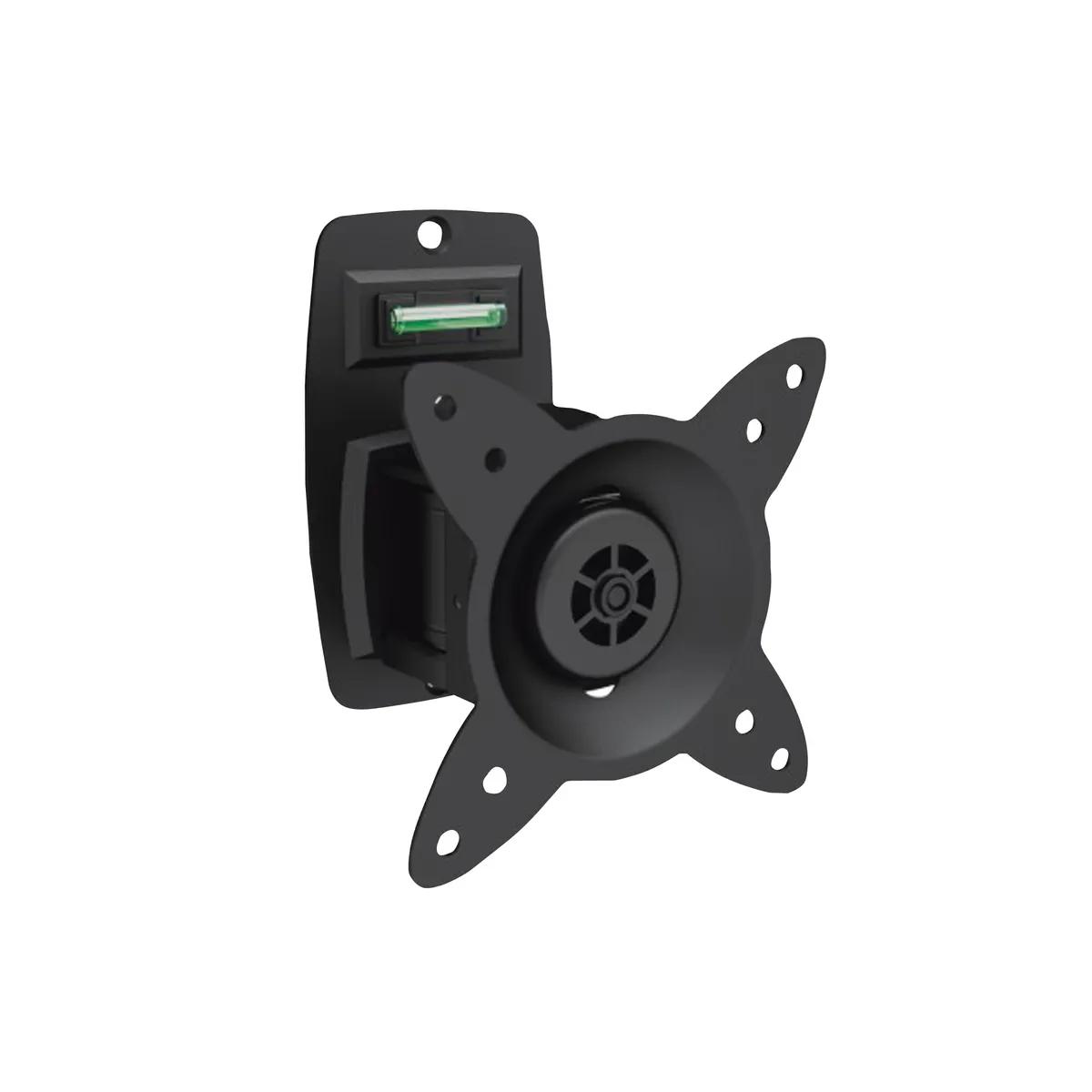 Assmann DA-90350 monitor falra szerelhető forgatható tartó 27" 360° forgatás 75x75 mm VESA 15 kg fekete #1