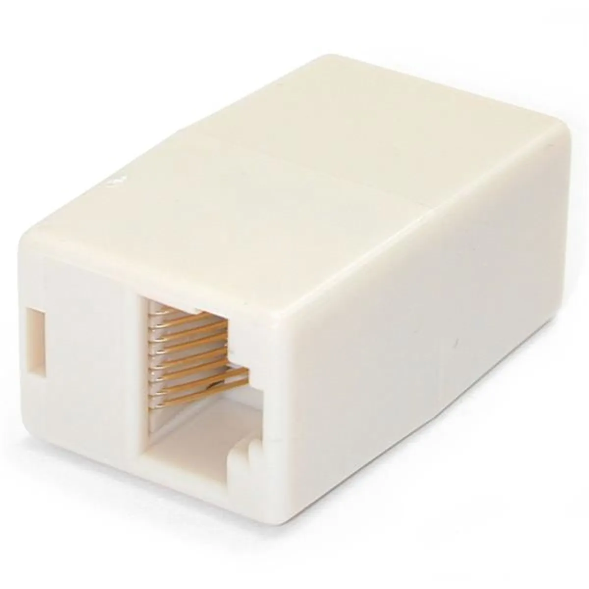 Startech.com RJ45COUPLER CAT5E moduláris inline csatlakozó RJ-45 to RJ-45 Bézs #1