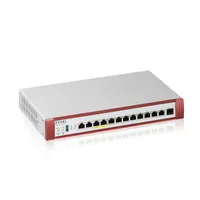 Zyxel USGFLEX500H-EU0102F USGFLEX500H 2x2.5GbE PoE 30W 8x1GbE USB 3.0 1 konzolport Nebula menedzsment SSL-inspection 2FA 10Gbps tűzfal