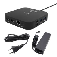 I-tec C31DUALHDMIDPD100 USB-C 2x HDMI dokkolóállomás 100 W PD #1