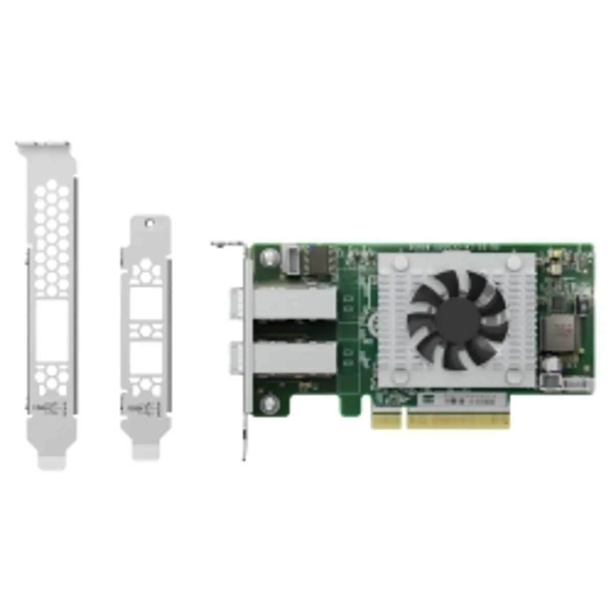 QNAP QXP-820S-B3408 bővítőkártya PCIe 3.0 2 külső mini-SAS 12 Gbit/s alacsony profilú 1 ventilátor fiber csatlakozófelület #1