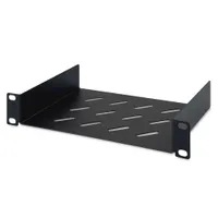 Assmann DN-10-TRAY-1-B rack polc acél fekete 44x254x150 mm 1u