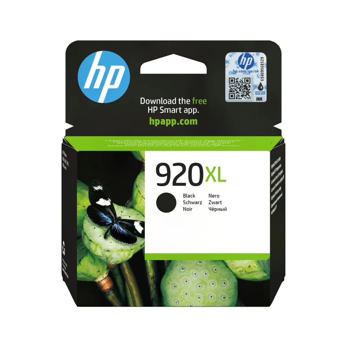 HP Inc. CD975AE#BGX 920XL fekete tintapatron pigment alapú 1200 oldal 1 db #1