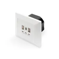 Assmann DA-70618 töltődoboz 2 USB-A, 1 USB-C 5 V 3,1 A