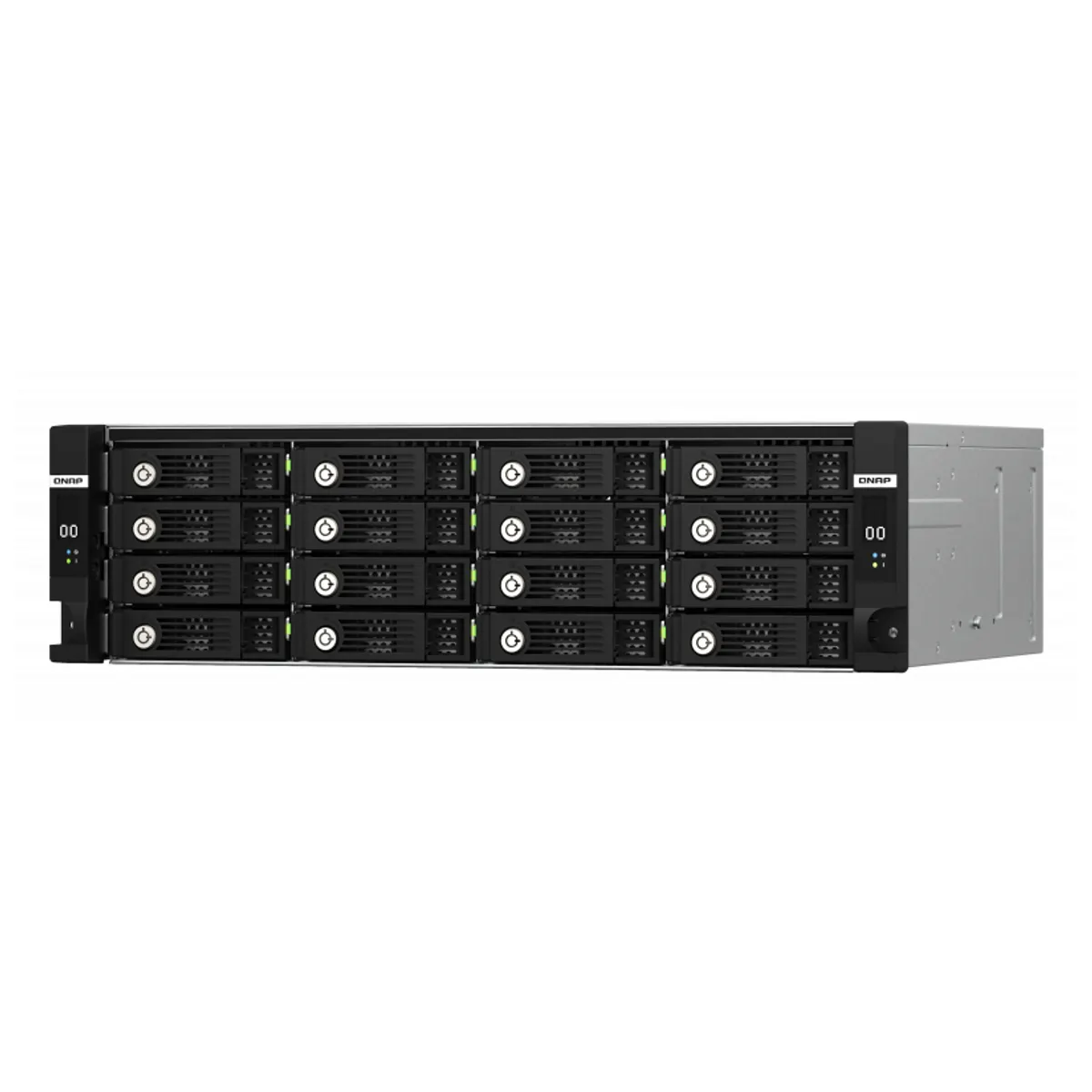QNAP TL-R1620SDC bővítőegység 16-bay 3U SAS 12Gbps JBOD duál vezérlő SAS expander #1