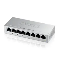 Zyxel GS-108BV5-EU0101F GS-108B v5 8x Gigabit Ethernet, nem menedzselt, asztali, fémházas