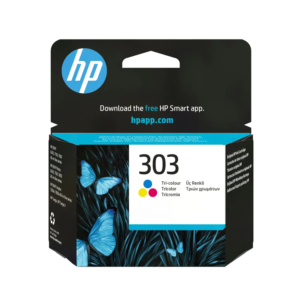 HP Inc. T6N01AE#ABE háromszínű tintapatron 165 oldalak #1