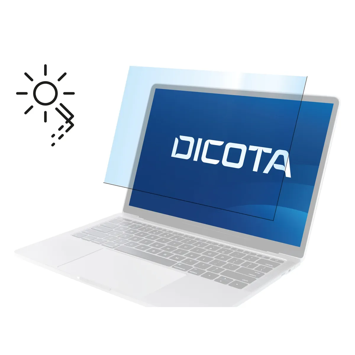 Dicota D50009-2MG 2-utas keret nélküli betekintésvédő fólia mágneses univerzális 14" 16:9 #1