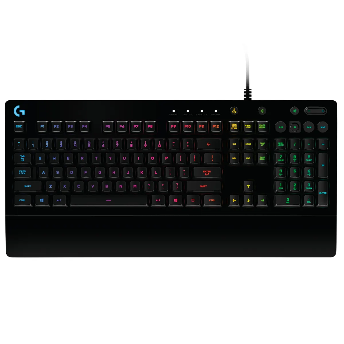 Logitech 920-008087 G213 Prodigy rgb gaming billentyűzet usb vezetékes qwertz 1,8 m fekete #1