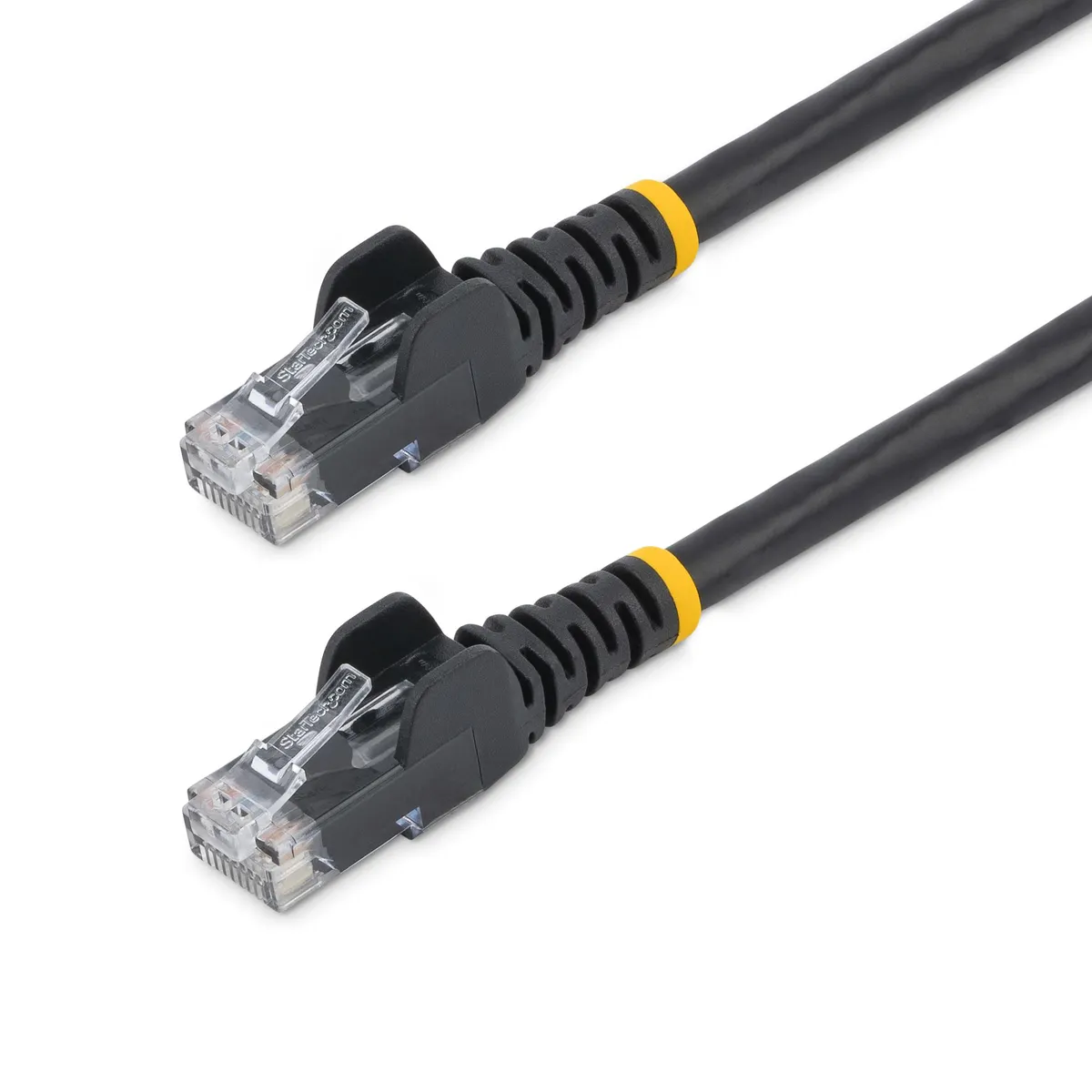 Startech.com 45PAT10MBK Patch kábel Cat5e 10 m UTP RJ-45 RJ-45 arany érintkezők fekete #1