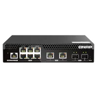 QNAP QSW-M2106R-2S2T webes menedzselt kapcsoló 2x10g sfp 2x10g rj45 6x2.5g rj45