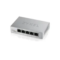 Zyxel GS1200-5-EU0101F GS1200-5 5-portos GbE web menedzselhető asztali switch fémházas ventillátormentes