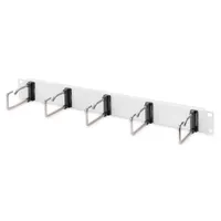 Assmann DN-97666 1U kábelkezelő panel acél szürke 5x acél gyűrű 40x75 mm