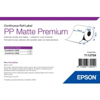 Epson 7113704 PP matt címke prémium folyamatos 105 mm x 29 m fehér öntapadós tekercs