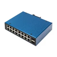 Assmann DN-651138 Industrial 16 plus 2P 1G switch unmanaged 10-100-1000 mbps