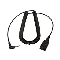 Jabra 8800-01-102 QD 3,5 mm-es spirálkábel fekete