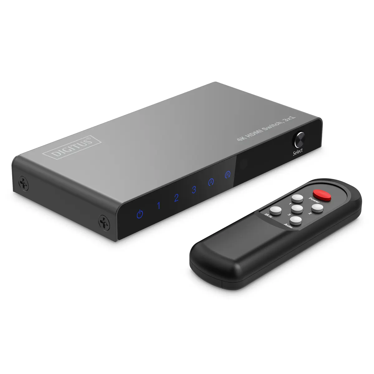 Assmann DS-55331 HDMI kapcsoló 3x1 4K60Hz HDCP 2.3 #1