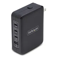 Startech.com 3114GCU-WALL-CHARGER 140W USB-C GaN fal töltő 3x USB-C