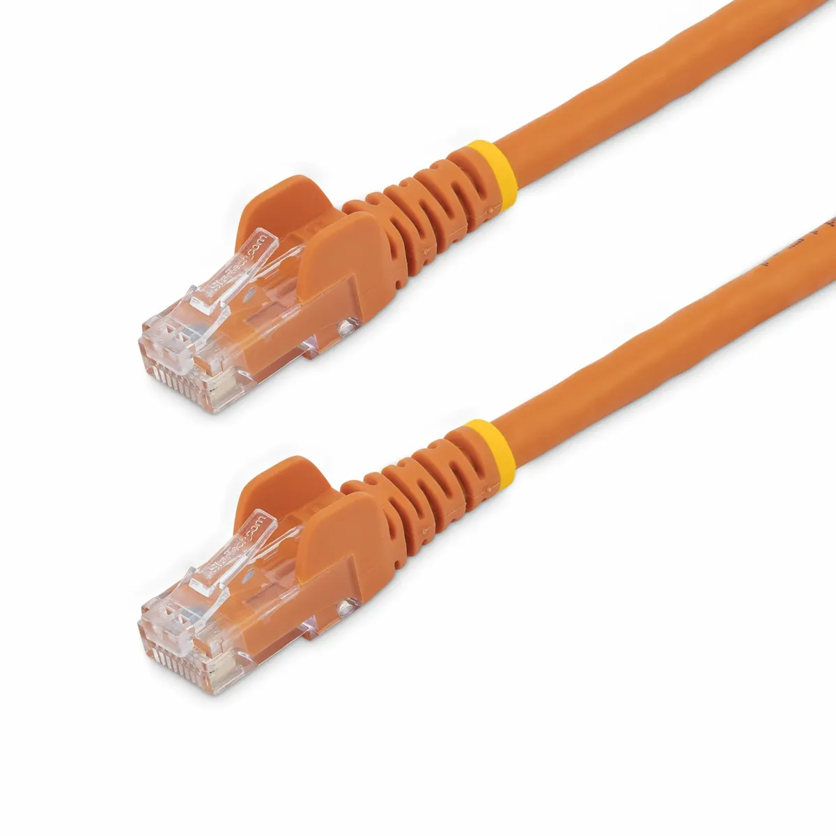 Startech.com N6PATC3MOR cat6 patch kábel 3 m utp rj-45 arany érintkezők 1000 Mbps narancs #1