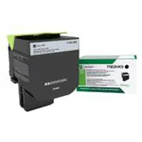 Lexmark 71B2HK0 nagy kapacitású fekete toner kazetta 6000 oldal kompatibilis CS417dn CX417de