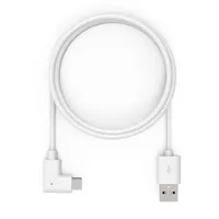 Self Positioning 6FT90DUSBCW USB-A és USB-C kábel 0,6 m USB 2.0 fehér 90 fokos