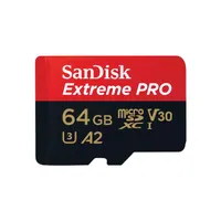 Sandisk SDSQXCU-064G-GN6MA Extreme Pro microSDXC 64GB A2 U3 V30 200MBps 140MBps
