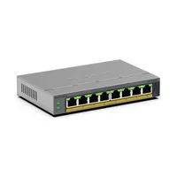 Netgear GS108EPP-100EUS 8-portos PoE+ 1G kapcsoló PoE költségvetés 123 W