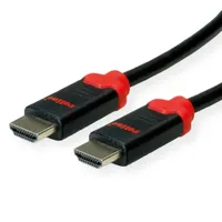 Roline 11.04.5942 hdmi a-típus kábel 2 m aranyozott érintkezők hdmi 2.1 3d fekete #1