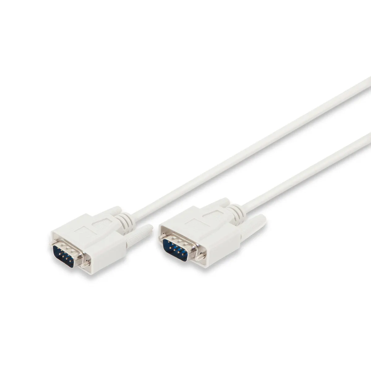Assmann AK-610107-020-E D-Sub 9-pin soros kábel 2 m bézs #1