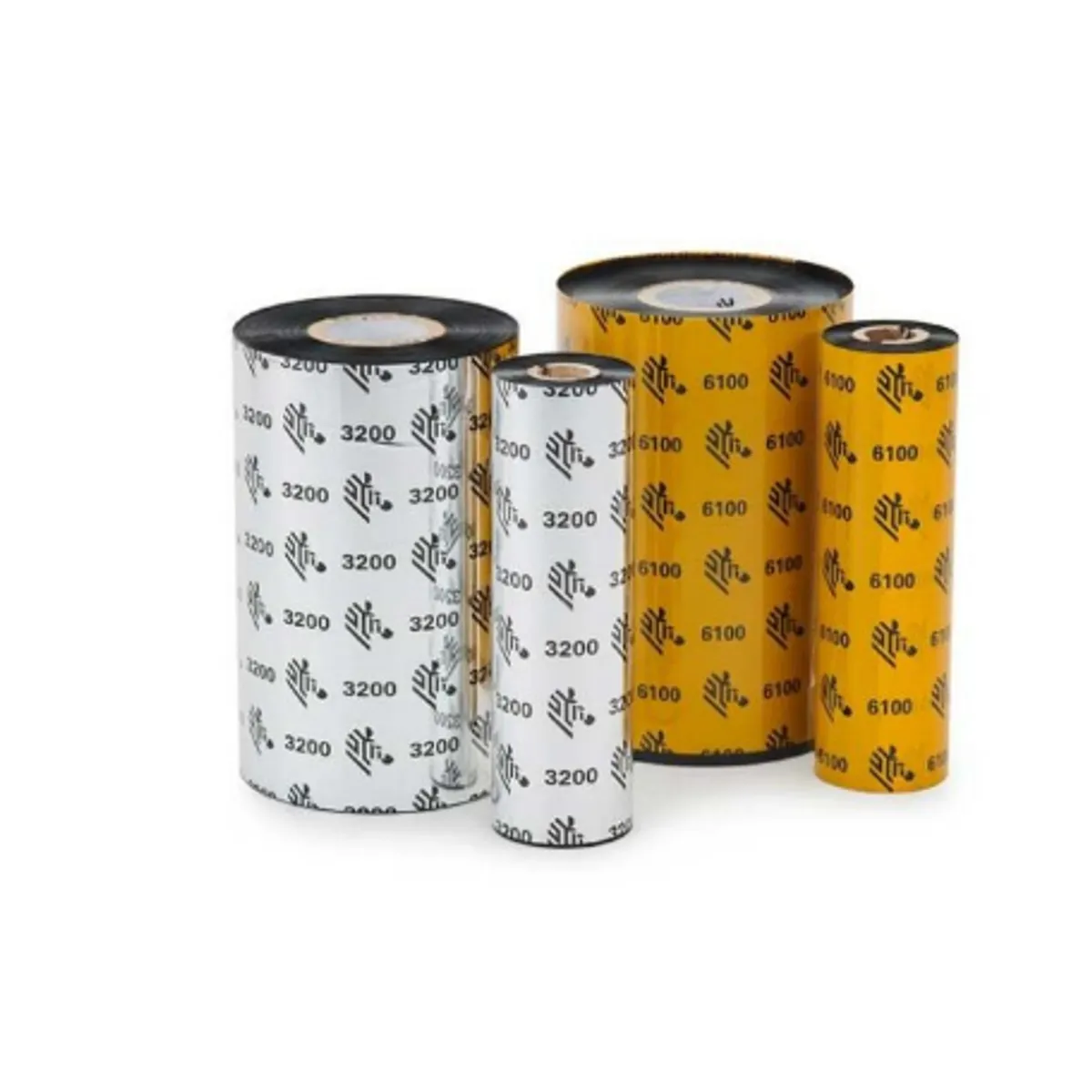 Zebra 03200BK11005 Wax-Resin 110mm x 50m 25mm core fekete #1