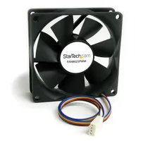 Startech.com FAN8025PWM ház hűtő ventilátor 8 cm 12 V PWM fekete