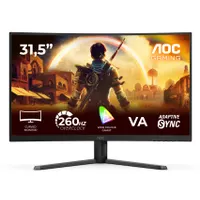 AOC C32G42ZE C32G42ZE 31.5" 1920x1080 ívelt VA gaming 240 Hz 0,5 ms MPRT HDR10 AdaptiveSync