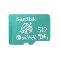 Sandisk SDSQXAO-512G-GNCZN Nintendo Switch microSDXC UHS-I U3 A1 V30 512GB zöld