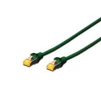 Assmann DK-1644-A-0025-G cat6a s-ftp patch kábel 0,25 m zöld