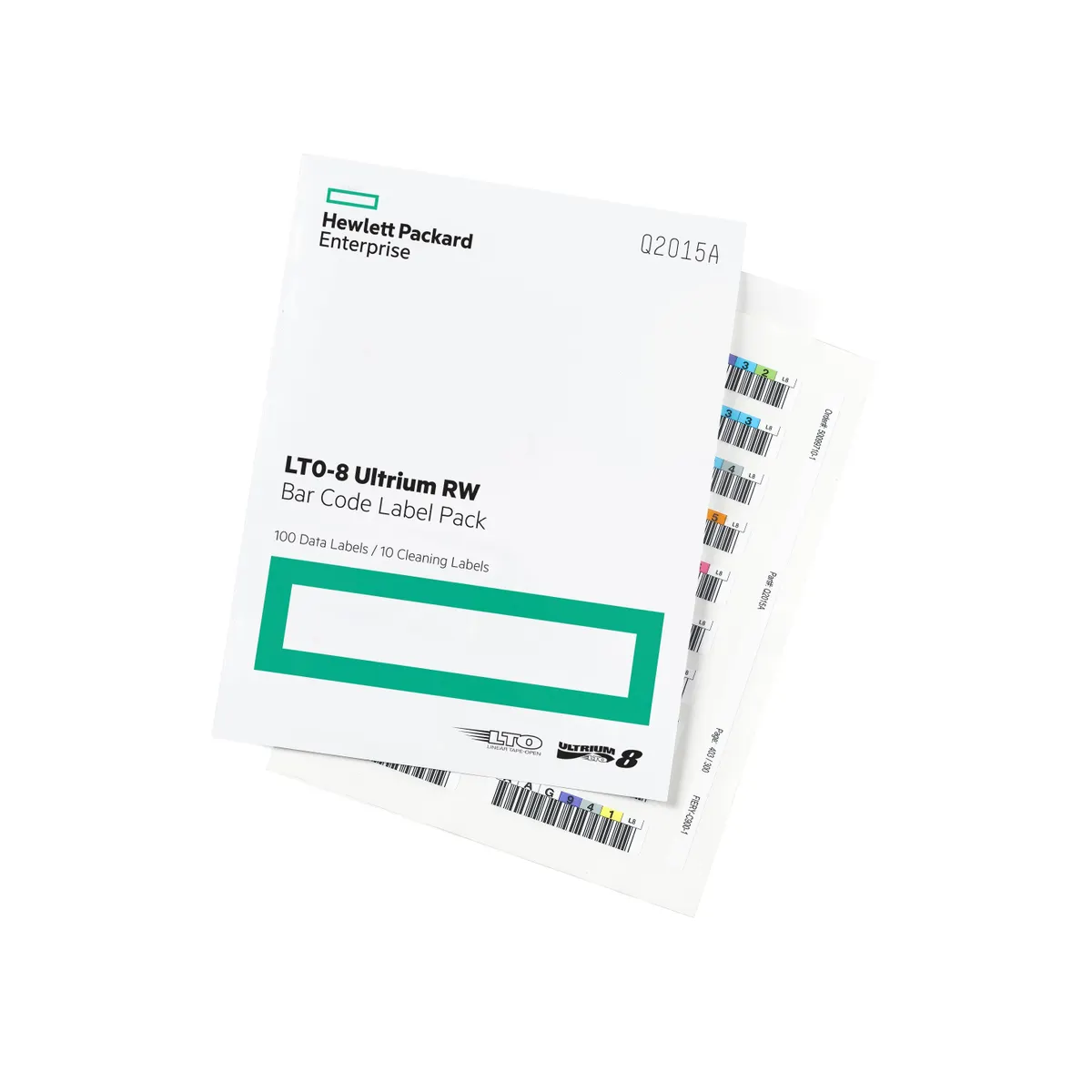 HP Enterprise Q2015A LTO-8 Ultrium RW Bar Code Label Pack #1