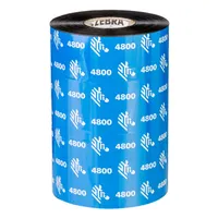 Zebra 04800BK08045 rezinszalag 80mm x 450m fekete