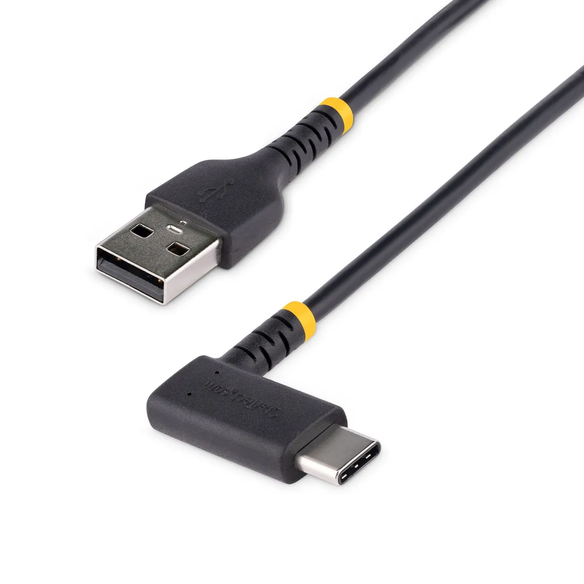 Startech.com R2ACR-15C-USB-CABLE USB-A és USB-C adat- és töltőkábel 15 cm fekete USB 2.0 #1