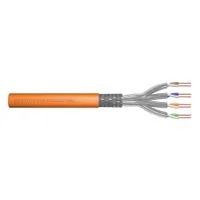 Assmann DK-1743-VH-050 cat7 s-ftp kábel 50 m narancssárga 1200 mhz awg23-1