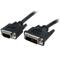 Startech.com DVIVGAMM2M DVI-A-VGA monitorkábel 2 m hosszú, DVI-A és VGA D-Sub, RoHS