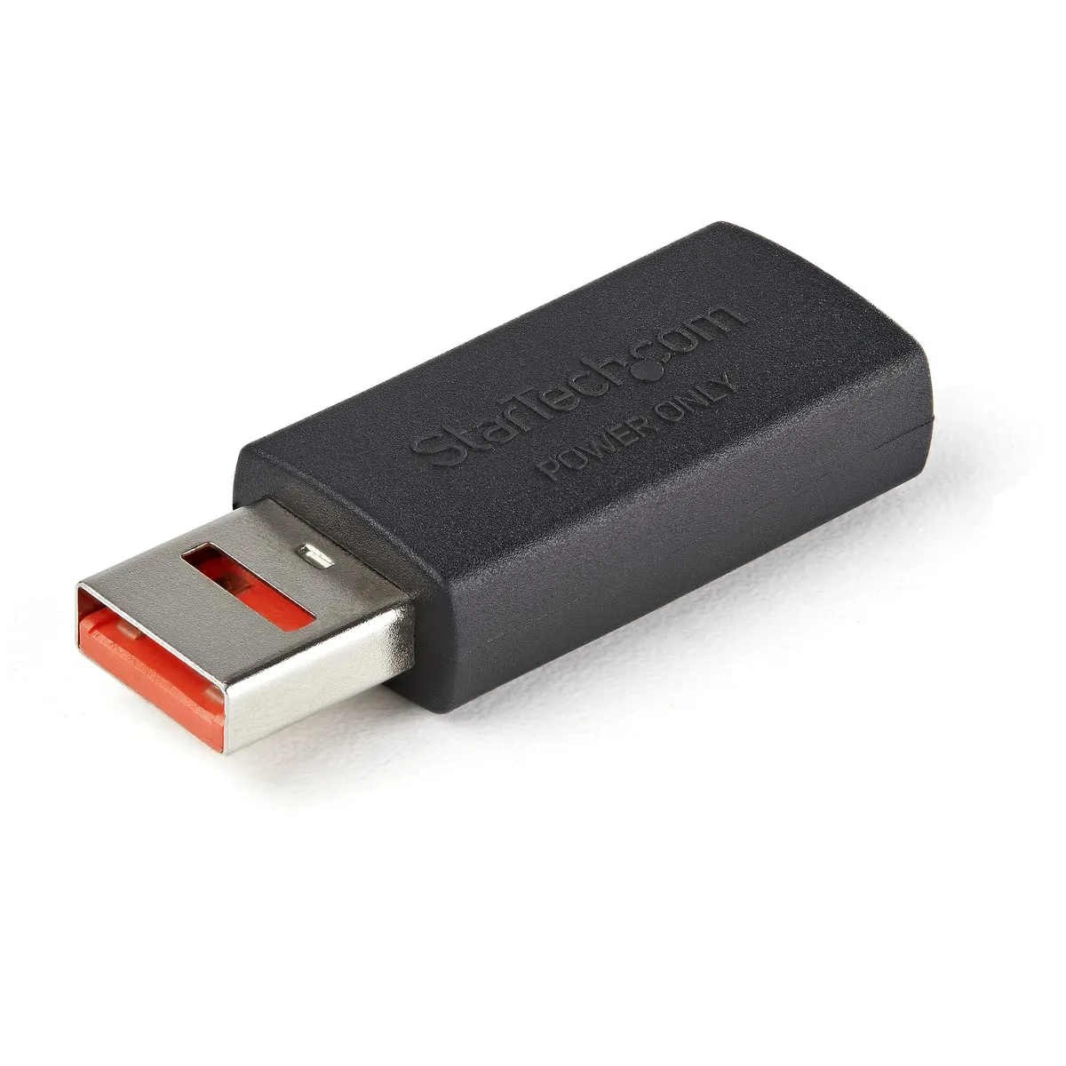 Startech.com USBSCHAAMF USB-A blokkoló 2x USB 2.0 Type-A, nikkel érintkezők, fekete #1