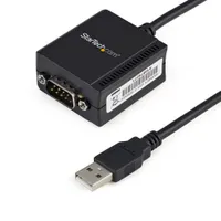 Startech.com ICUSB2321F USB-soros kábel DB-9 USB 2.0 A 0,2 m fekete