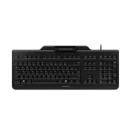 Cherry JK-A0400DE-2 SECURE BOARD 1.0 105 billentyűs, vezetékes USB, mechanikus kapcsoló, QWERTZ kiosztás, 1,8 m kábel, fekete