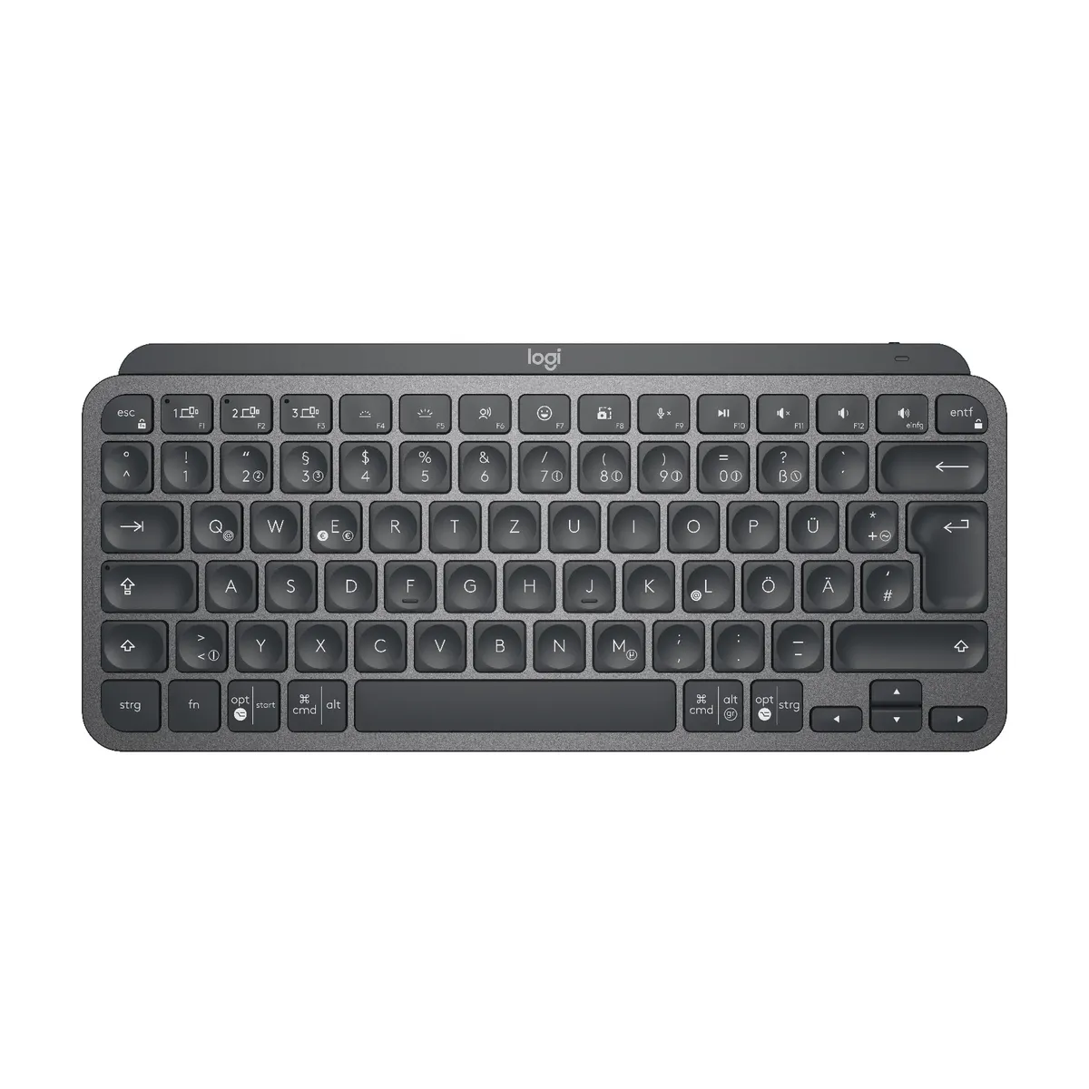 Logitech 920-010479 MX Keys Mini de qwertz vezeték nélküli led háttérvilágítás grafitszürke #1