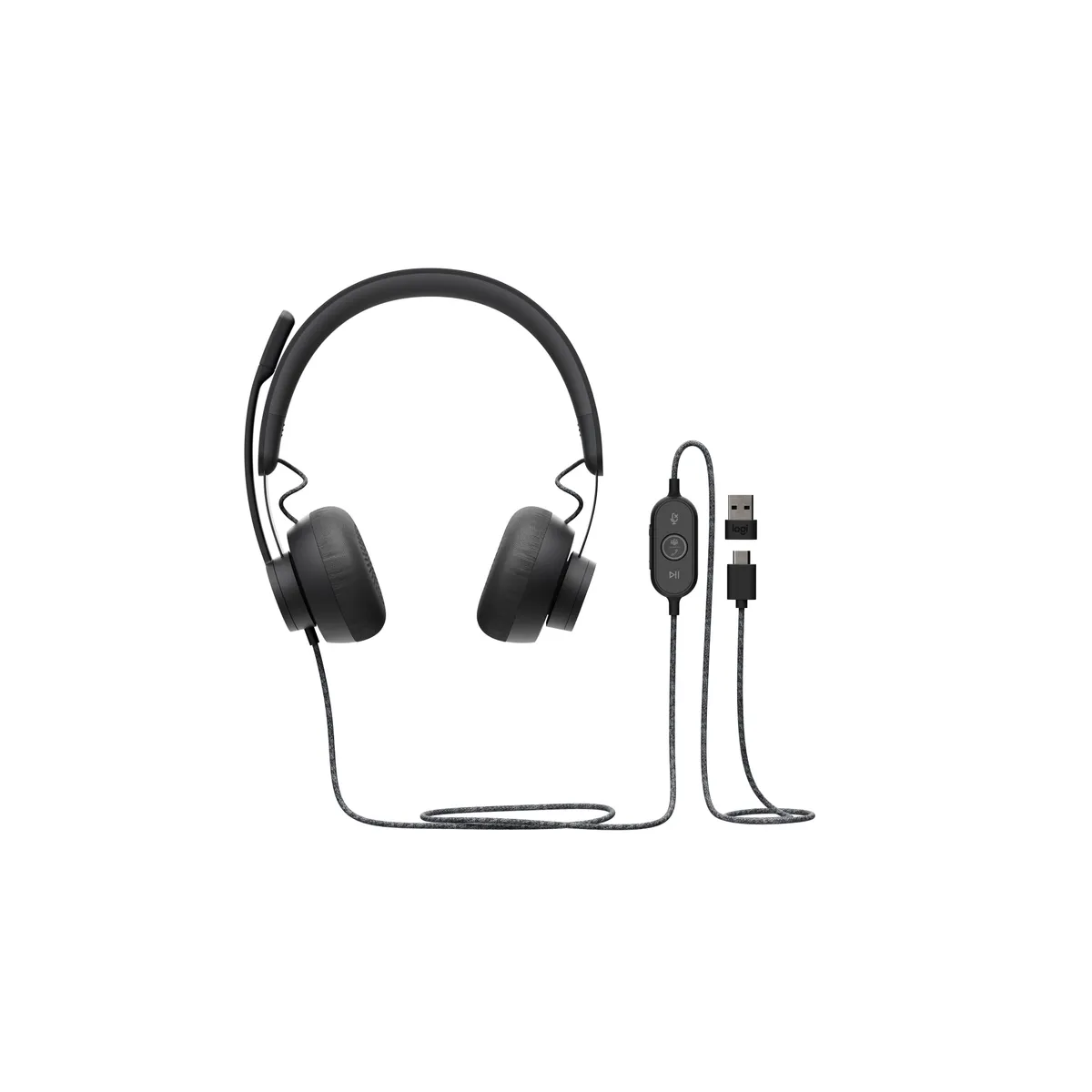 Logitech 981-000870 Zone Wired fejhallgató Microsoft Teams-minősítés USB #1