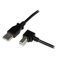 Startech.com usbab3mr usb a usb b kábel 3 m usb 2.0 nikkel burkolat fekete